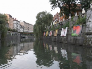 Ljubljanica i Ljubljana.